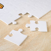 アヒル・アット・ヨガフィットネスオン・ザ・レッグ ジグソーパズル (側面)