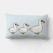 アヒル・アヒル・ガチョウ ランバークッション (裏面)