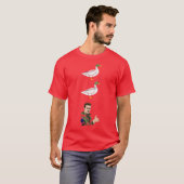 アヒル アヒル ガチョウ Tシャツ (正面フル)