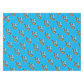 アヒル・アンコナ・ペア テーブルクロス (正面(横))