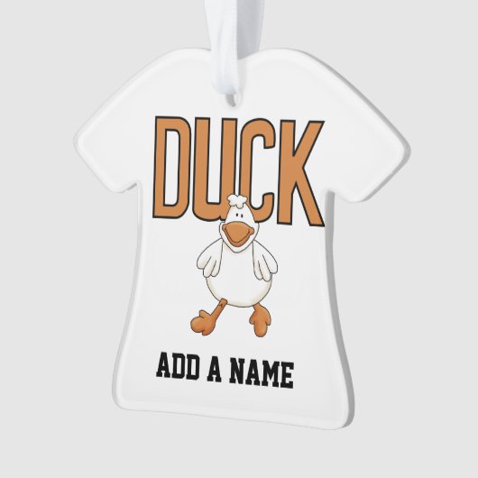 アヒル オーナメント (正面)