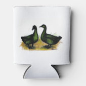 アヒル：カイウガペア 缶クーラー (正面)