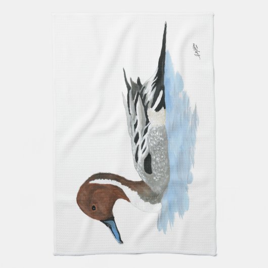 アヒル キッチンタオル (縦)