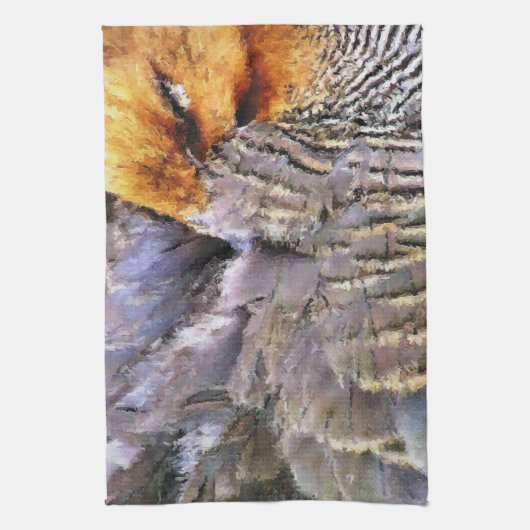 アヒル キッチンタオル (縦)