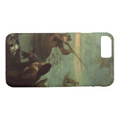 アヒル(キャンバスの油)で撃っているハンター Case-Mate iPhoneケース (裏面(横))