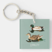 アヒル キーホルダー (正面)