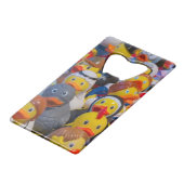 アヒル クレジットカード栓抜き (正面アングル)