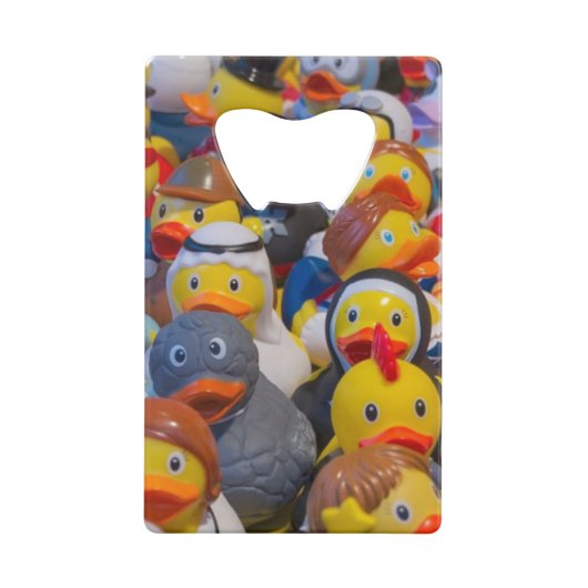 アヒル クレジットカード栓抜き (裏面)