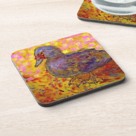 アヒル コースター (左側)