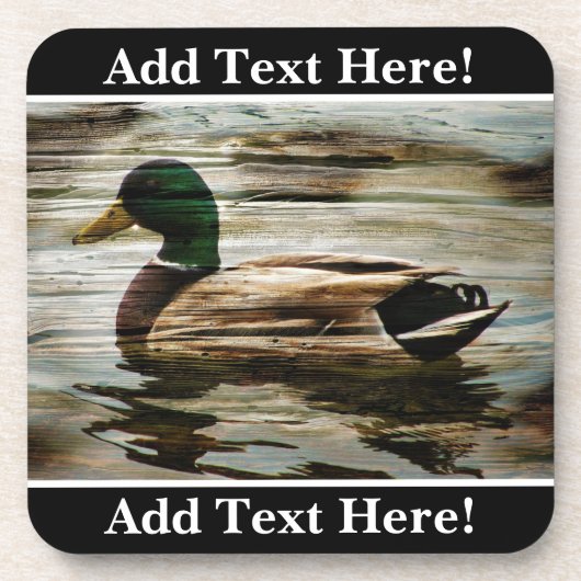 アヒル コースター (正面)