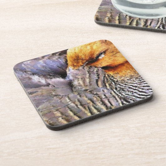 アヒル コースター (左側)