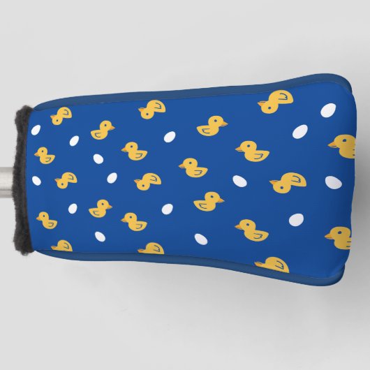 アヒル ゴルフヘッドカバー (正面)