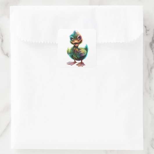 アヒル。 スクエアシール (バッグ)