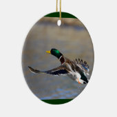 アヒル セラミックオーナメント (右)