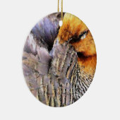 アヒル セラミックオーナメント (右)