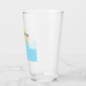 アヒル タンブラーグラス (左)