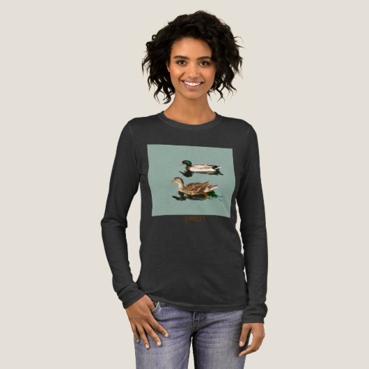 アヒル トライブレンドTシャツ (正面全体)