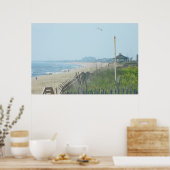 アヒル・ノースカロライナの海岸線 ポスター (キッチン)