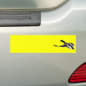 アヒル バンパーステッカー (車上)