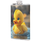 アヒル フラスク (左)