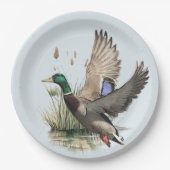 アヒル ペーパープレート (正面)