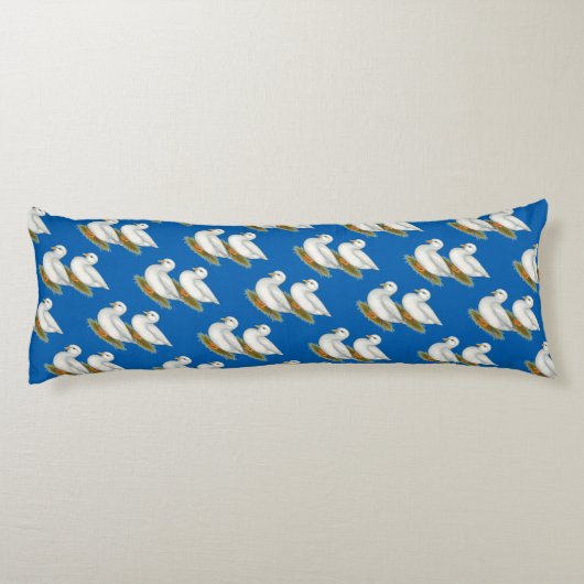 アヒル:ホワイトコール ボディピロー (裏面)