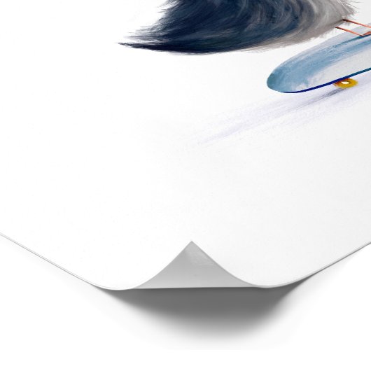 アヒル ポスター (角)