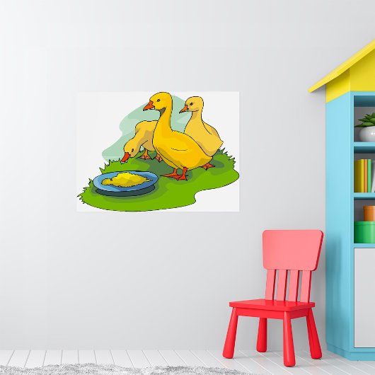 アヒル ポスター