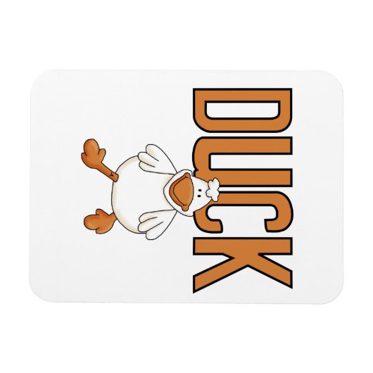 アヒル マグネット (横)