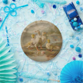 アヒル - ラウンドペーパープレート ペーパープレート (パーティー)