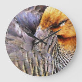 アヒル ラージ壁時計 (正面)