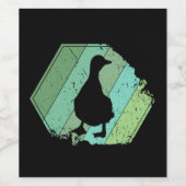 アヒル ワインラベル (シングルラベル)