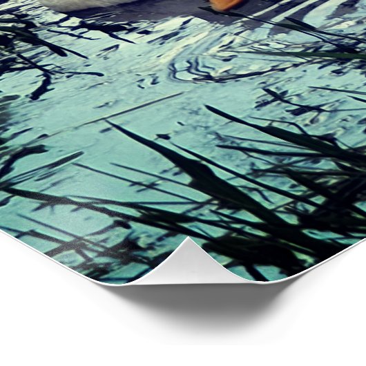 アヒル（動物） ポスター (コーナー)