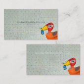 アヒル 名刺 (正面/裏面)