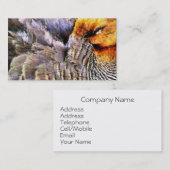 アヒル 名刺 (正面/裏面)