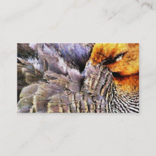 アヒル 名刺 (正面)