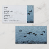 アヒル 名刺 (正面/裏面)