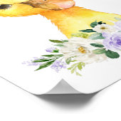 アヒル,家畜,紫色の花男女兼用, ポスター (角)