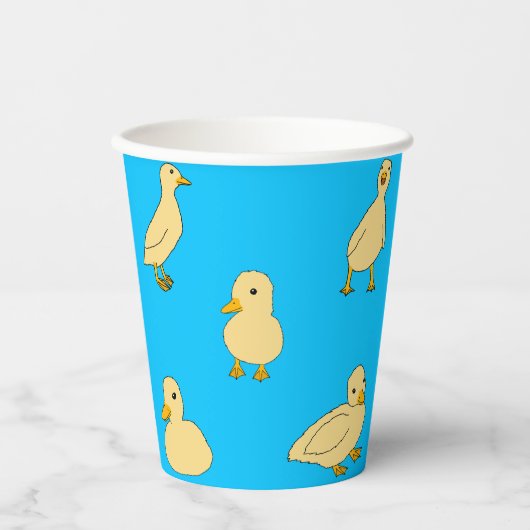 アヒル 紙コップ (正面)