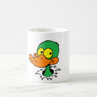 アヒル-背景を着色しないで下さい コーヒーマグカップ