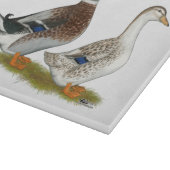 アヒル:  銀製のAppleyard カッティングボード (角)