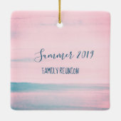 アヒル、NCザアウターバンクスパーソナライズされたオーナメント セラミックオーナメント (裏面)