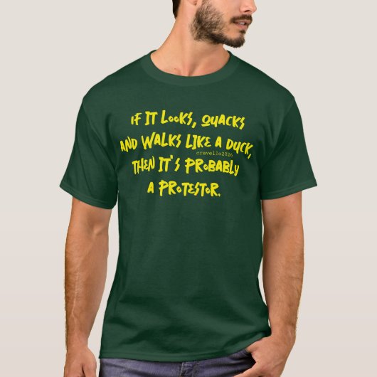 アヒル Tシャツ (正面)