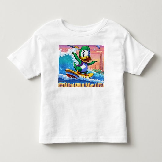 アヒルVibes Tシャツコレクション トドラーTシャツ (正面)