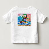 アヒルVibes Tシャツコレクション トドラーTシャツ (裏面)