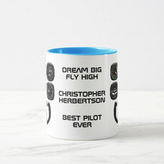 アビエユニークータとおもしろい マグカップ (中央)