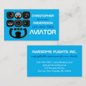 アビエユニークータとおもしろい 名刺 (正面/裏面)