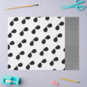 アビエータサングラスパターンパイロット飛行機飛んでいるT 薄葉紙 (クラフト)