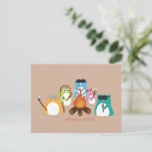 アビエータフクロウ湿原火災 ポストカード (スタンド正面)