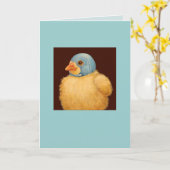 アビエーターのピープカード カード (黄色い花)